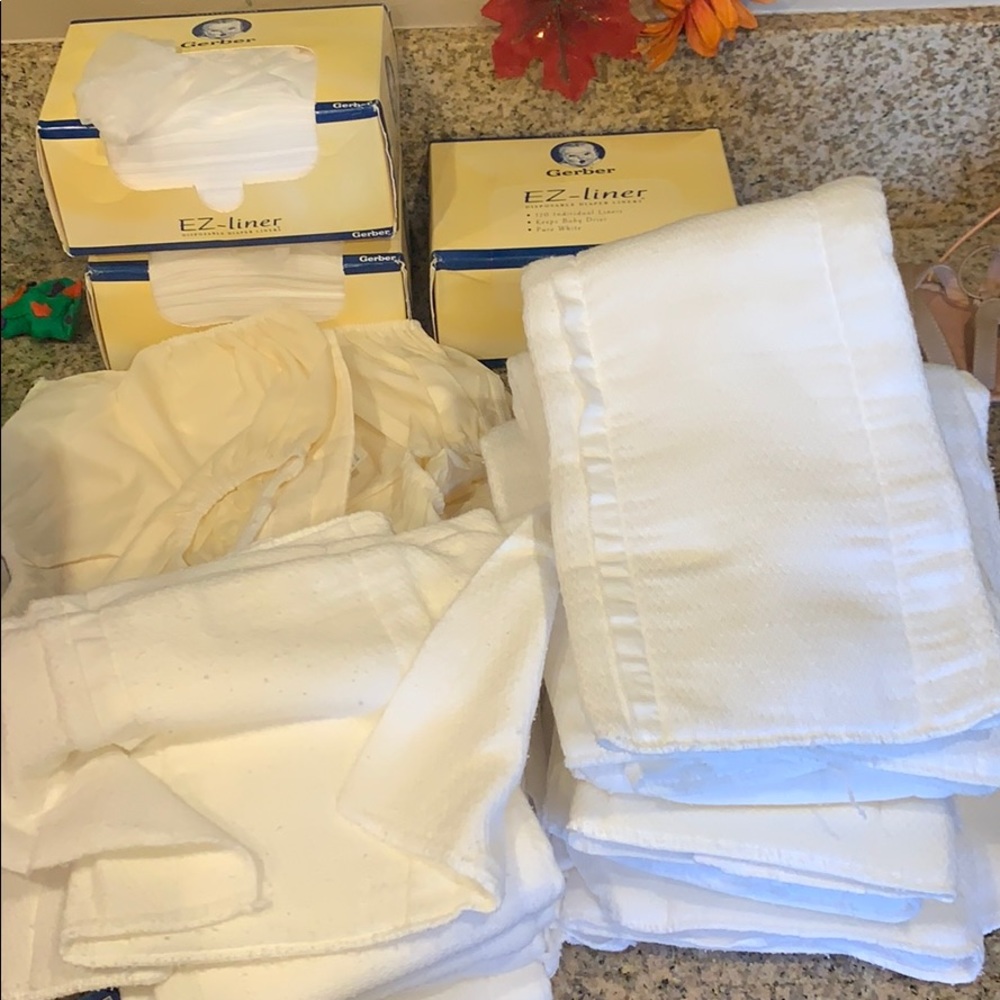 Cloth diapers full set never used *